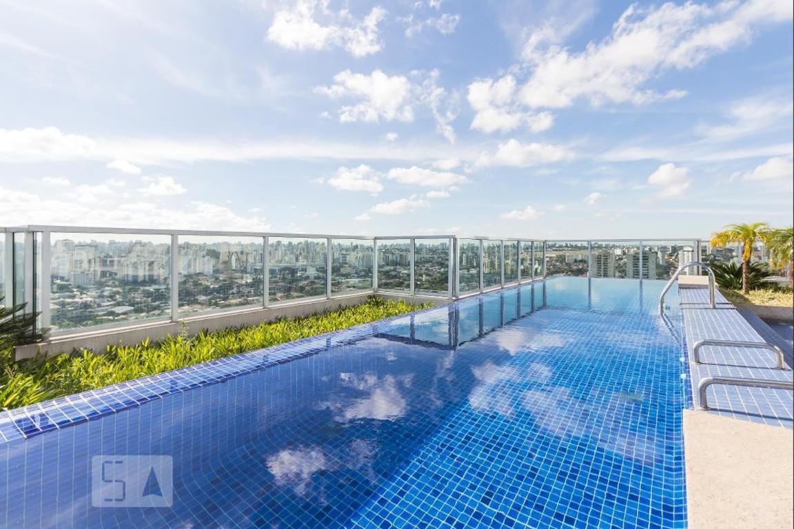 Estilo, Conforto E Vista Panoramica Ideal Para Trabalho Ou Lazer サンパウロ エクステリア 写真