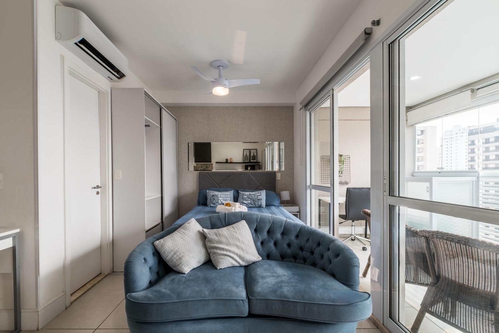 Estilo, Conforto E Vista Panoramica Ideal Para Trabalho Ou Lazer サンパウロ エクステリア 写真