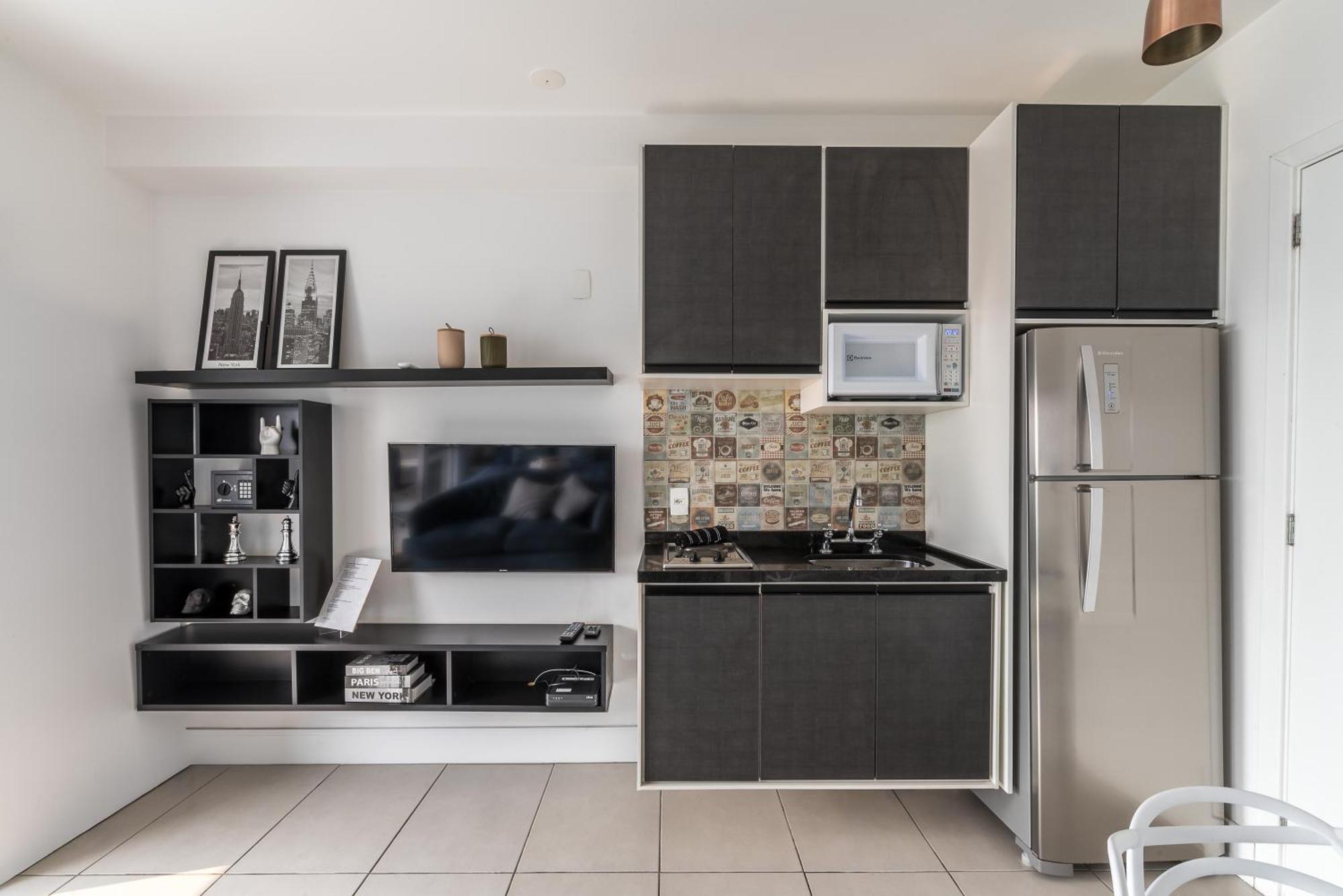 Estilo, Conforto E Vista Panoramica Ideal Para Trabalho Ou Lazer サンパウロ エクステリア 写真